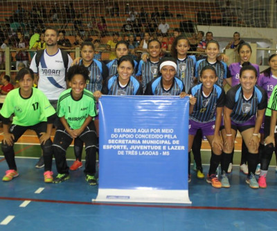 Equipe da SEJUVEL participa da Copa Record de Futsal Feminino nesta quinta (04)