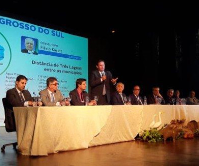 Vice-presidente da ALMS, deputado estadual Eduardo Rocha prestigia evento do TCE em Três Lagoas