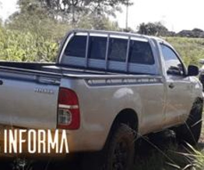Paranaíba: P M recupera caminhonete roubado em Chapadão do Sul