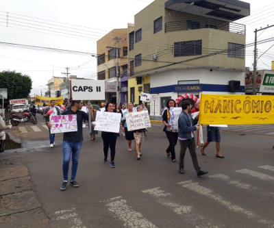 Saúde de Três Lagoas promove Caminhada da Luta Antimanicomial