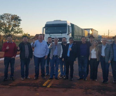 Deputado Eduardo Rocha acompanha serviços de melhorias em Brasilândia