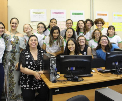 Desafio do Google incentiva meninas do IFMS a desenvolver jogos