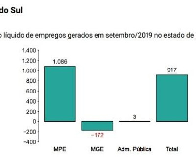 Pequenos negócios sustentam criação de empregos de setembro em MS