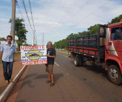 Para evitar mais tragédias, Coronel David solicita redutor na Avenida Guaicurus