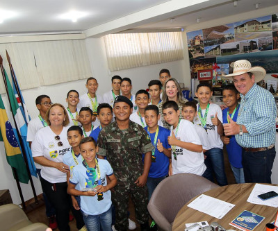 Pelotão Mirim representa Três Lagoas nos Jogos do PROFESP em Campo Grande