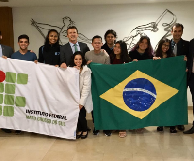 Estágio no IFMS abre portas para experiências internacionais