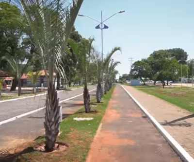 Opção de Lazer em Três Lagoas, Balneário recebe trabalho de paisagismo e está ainda mais bonito