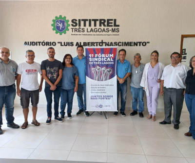 1º Fórum Sindical é realizado em Três Lagoas 