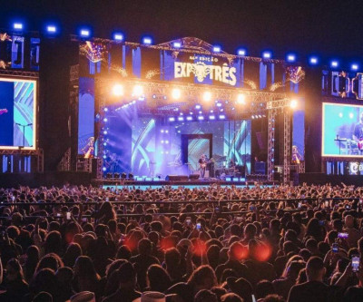 Expotrês 2025 começa nesta quarta com shows gratuitos