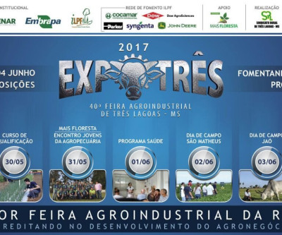40ª Expotrês começa nesta segunda-feira (29)