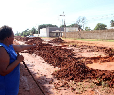 Após anos, obra de drenagem está sendo finalizada