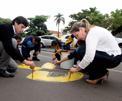 Maio Amarelo é marcado por diversas ações de conscientização no trânsito