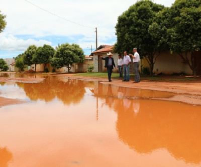 Degutti afirma que obras de drenagem são prioridades da administração municipal