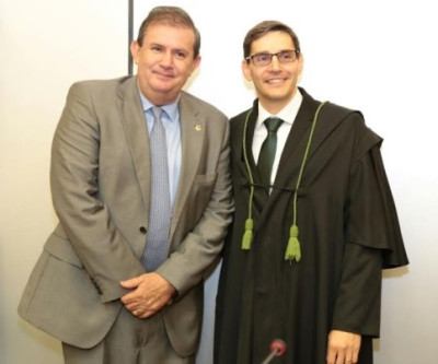 Eduardo Rocha representa Assembleia na posse de Defensor Geral do Estado
