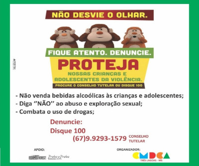 Conselhos de Direito realizarão Campanha “Não desvie o olhar” durante rodeio
