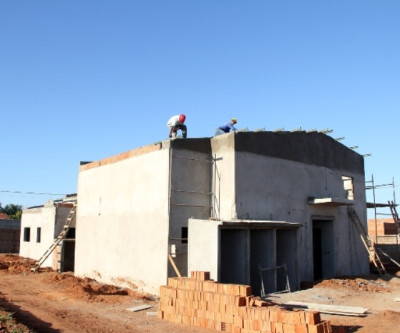 Construção da Unidade de Saúde da Chácara Eldorado se aproxima de fase final