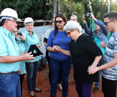 Emoção marca o lançamento da pedra fundamental da sede do Sindicato dos Servidores Públicos