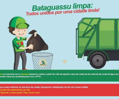 Com parceria, taxa de lixo passará a ser cobrada na conta de água em agosto