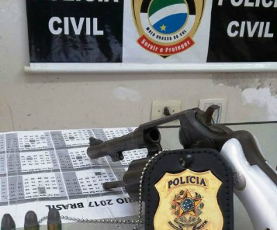 Em Três Lagoas, Funcionário de clínica veterinária furta revólver de patrão e acaba preso