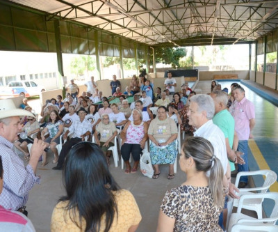 Inaugurada a cancha de bocha do Centro de Convivência Tia Nega