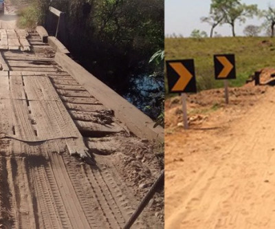 Prefeitura investe 250 mil e entrega pontes restauradas na zona rural 