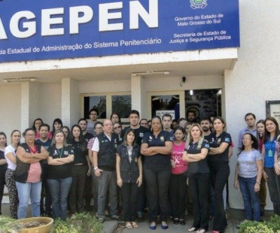Agentes penitências de MS fazem paralisação