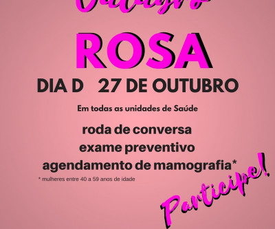 Brasilândia realiza mutirão de exames no dia D do Outubro Rosa