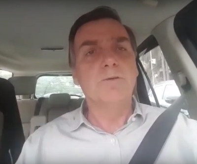 Em vídeo, Bolsonaro diz que teve nome usado por golpista em Campo Grande