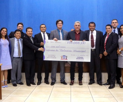 Câmara devolve R$ 100 mil para reforma do Balneário Municipal