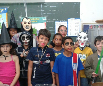 Escola Municipal Gentil Rodrigues Montalvão desenvolve Projeto Halloween com alunos e professores