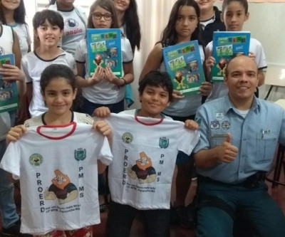 Proerd encerra suas atividades na escola “Caminho”