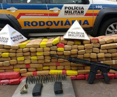 Jovem que saiu de Três Lagoas é preso em MG com drogas, fuzil e munições