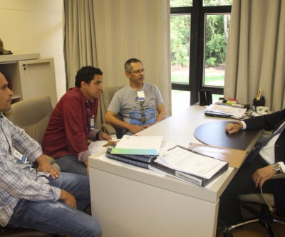 Vereadores de Bataguassu visitam Eduardo Rocha para solicitar agenda com Energisa