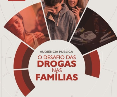 Impacto das drogas nas famílias é tema de audiência pública realizada pela Câmara