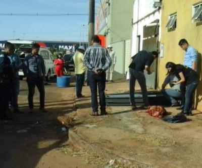Homem e executado na fronteira e tem o corpo cortado em pedaços