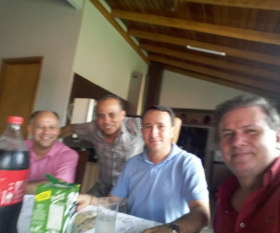 Eduardo Rocha visita prefeito e vereadores de Paraíso da Águas