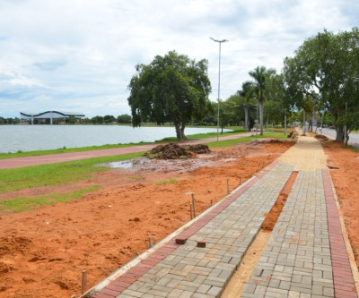 Calçamento da Lagoa Maior garante ocupação à reeducandos do semiaberto