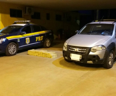PRF apreende em água clara/ms 70 kg de maconha que seriam entregues em Cariacica/ES