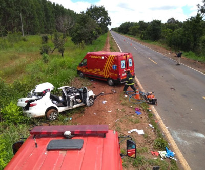 Acidente na BR-262 tira vida de servidor da Sejusp que transportava menor infrator