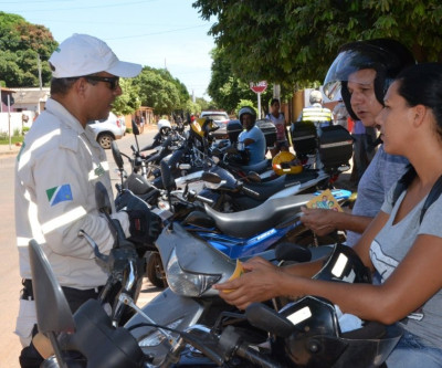 Diretoria Municipal de Trânsito realiza campanha de conscientização em Três Lagoas
