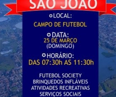 Secretaria de Esportes, Juventude e Lazer promove ação de lazer na Vila São João