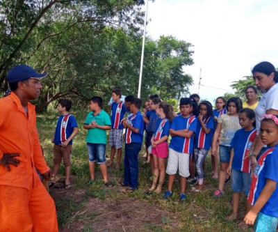 Alunos da escola Eufrosina Pinto participam de Projeto de Arborização