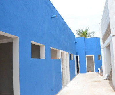 Obras da Unidade de Saúde do Bairro Santa Luzia estão em ritmo acelerado