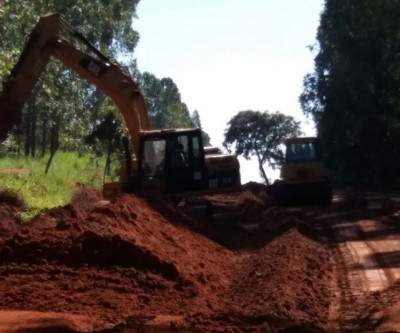 Estradas da zona rural estão recebendo reparos e melhorias