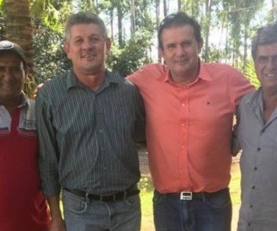 Eduardo Rocha recebe apoio do prefeito e vereadores de Aparecida do Taboado