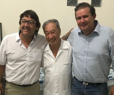 Deputado Eduardo Rocha recebe apoio do vereador Cesar Nogueira, de Jardim