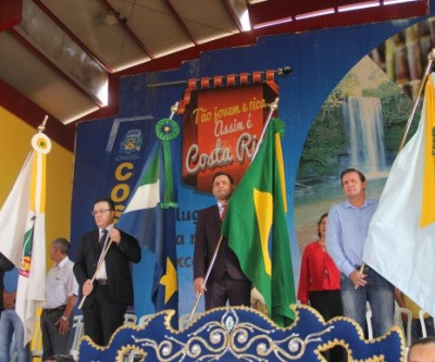 Deputado Eduardo Rocha participa de comemorações no aniversário de Costa Rica