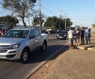 Orientados pela PRF, manifestantes não irão bloquear passagem de ônibus