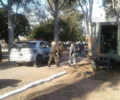 3ª Bateria de Artilharia Antiaérea recebe instrução da Força Tática em Três Lagoas