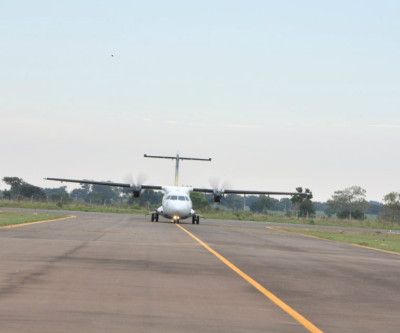 Aeroporto volta a operar normalmente para voos noturnos em Três Lagoas 
